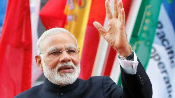 犇牛聚财 习近平会见印度总理莫迪